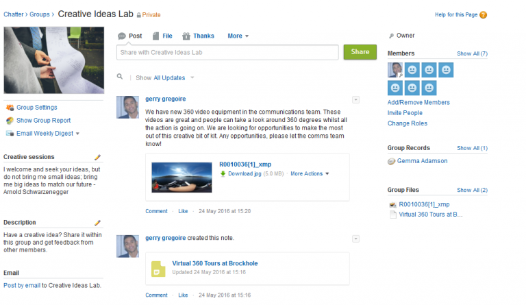 salesforce creative lab ideas blog