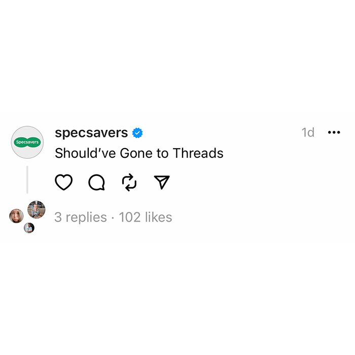 specsavers threads