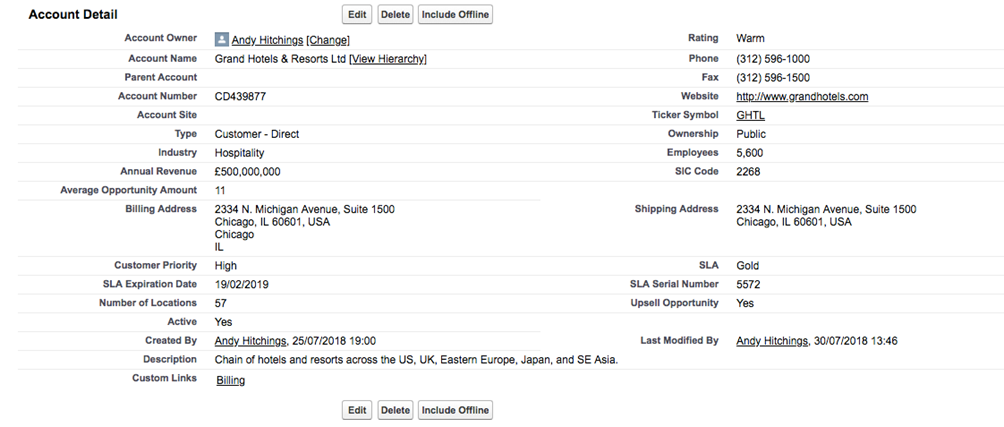 declarative lookup rollup set up