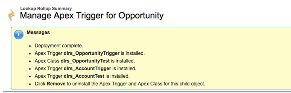 apex trigger opportunities