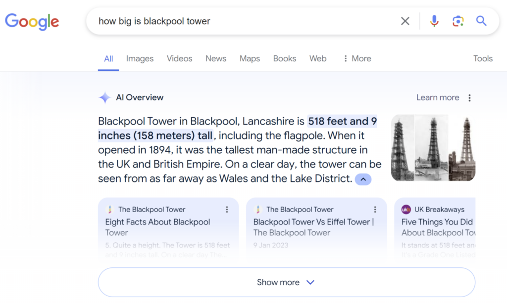 blackpool tower google search