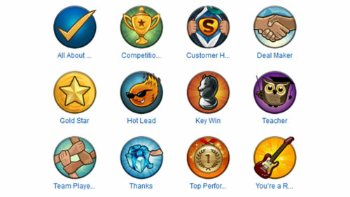 salesforce award badges